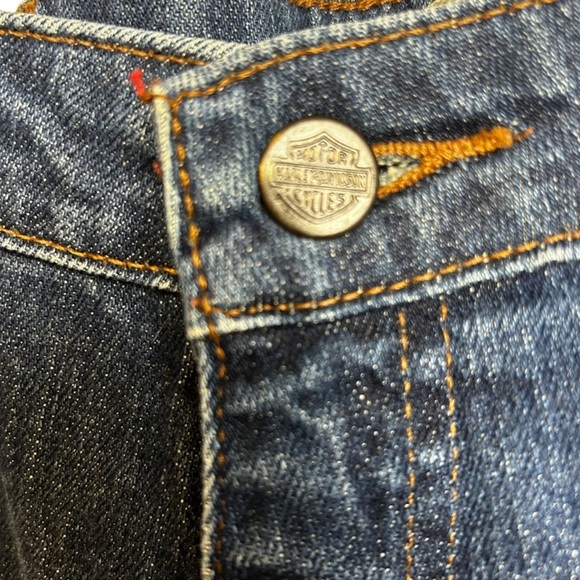 Harley Davidson women’s boot cut Jeans sz 14p - Picture 2 of 9
